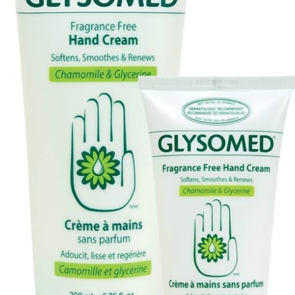 Glysomed Fragrance Free Hand Cream w/ Travel size